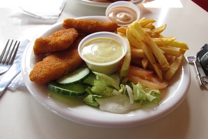 Fish and Chips at Hofn